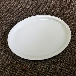 Vintage Inter-American White Oval Platter Restaurantware Porcelain Brasil Brazil
